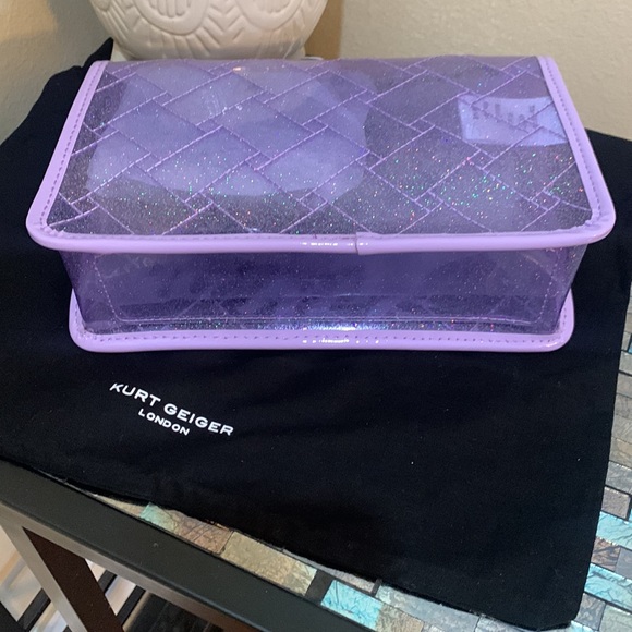 Kurt Geiger London ensington Vinyl Shoulder Bag - Picture 16 of 17